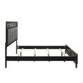 thumbnail image 4 of New Classic Furniture Obsidian Solid Wood Queen Panel Bed in Black, 4 of 7