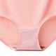 thumbnail image 3 of Gibobby Braguita cintura alta Calzoncillos talla grande para mujer, cintura ultraalta, Color sólido, calzoncillos sin rastro seda helada, no se atraparán en el medio del trasero（Verde, XL), 3 of 5