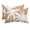 Brown, variant on Turquoise Blue Tropical Tree Outdoor Pillows for Chaise Lounge Chair Waterproof Lumbar Pillows with Insert&Adjustable Elastic Strap Beach Headrest Pillow Summer Coastal Palm Trees Pool Pillow 11"x16"
