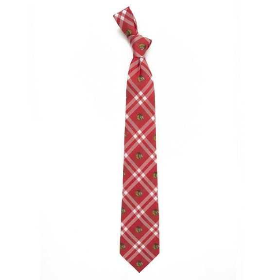 Men's Red Chicago Blackhawks Rhodes Tie
