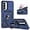 Blue, variant on JBuwsdan for Samsung Galaxy A36 5G Case,Magnetic Ring Holder Kickstand Protective Phone Case for Samsung Galaxy A36/A37/A56 5G 2025 6.7 inch - Black