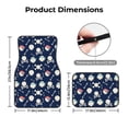 thumbnail image 5 of Vsdgher Pirate Skulls 1 Car Foot Mat Set of 4 Pieces Universal Floor Liner Car Accessories Fits Most Cars, Trucks, Vans, sedans, SUV, 5 of 7