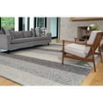 thumbnail image 2 of Feizy Berkeley Transitional Stripes, Gray/Taupe/Tan, 3'6" x 5'6" Accent Rug Eco Friendly Stain Resistant Casual Diamond Floor Rug for Living room Bedroom, 2 of 8