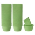 thumbnail image 1 of 100pcs 3.5oz Moldes para Magdalenas de Papel de Tamaño Estándar Envoltorios Antiadherentes Desechables para Bodas Cumpleaños Navidad Postres Verde Claro, 1 of 6