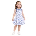 thumbnail image 3 of The Little Mermaid Ariel Toddler Girls Allover Print Graphic Tank Dress, Sizes 12M-5T, 3 of 7