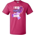 thumbnail image 3 of Inktastic I Wear Purple for My Mom Lupus Awareness T-Shirt, 3 of 5