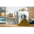 thumbnail image 2 of Ahgly Company Machine Washable Indoor Square Transitional Saddle Brown Area Rugs, 7' Square, 2 of 7