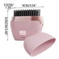 thumbnail image 5 of Cordless Hair Styling Brush,Wireless Hair Straightener Brush,2-in-1 Smart 20s Fast Heat 3 Temp Settings Rechargeable Scald Hair Styling Tool ,Portable Travel Comb, 5 of 5