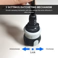 thumbnail image 3 of Stubby Screwdriver Ratcheting Screwdriver Slotted and Cross Dual-end Telescoping CR-V Screwdriver Multitool for Electronics Home Maintenance, 3 of 8