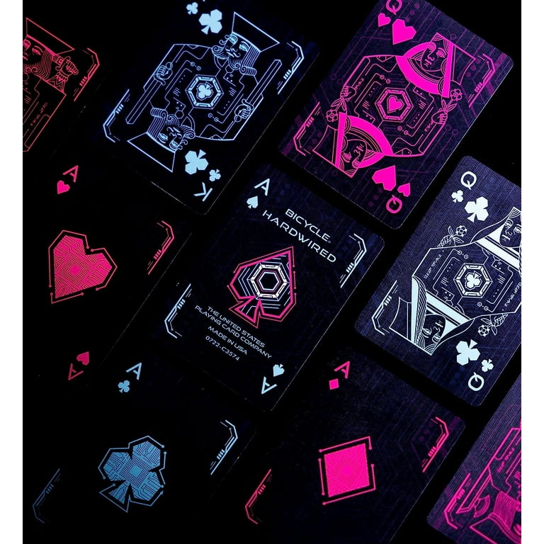Bicycle Cyberpunk Hardwired Premium Playing Cards, Poker