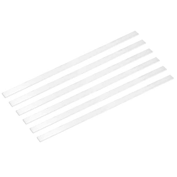 6 Pcs Square Aluminum Flat Bar, 3/32" x 23/32" x 16" 6061 Aluminum Flat Bar