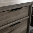 thumbnail image 6 of Sauder Clifford Place Engineered Wood L-Shaped Desk in Jet Acacia/Dark Wood, 6 of 11