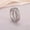 【silvery】5, variant on Elegant Luxurious Wide Ring - A Stylish Ring With Carved Hollow Floral Patterns And Inlaid With Sparkling Water, Suitable For Daily Wear And Parties As A Fashionable And Exquisite Accessory, A