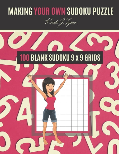 Making Your Own Sudoku Puzzle 100 Blank Sudoku 9 x 9 Grids Transfer