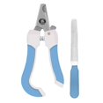 thumbnail image 1 of Pet Nail Clipper File Set Stainless Steel Pet Nail Care Set Professional Safety Pet Claw Trimmer for Dogs Cats, 1 of 1