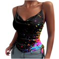 thumbnail image 2 of Viikei Womens Tank Top Camisoles for Women Plus Printed Vest Blouse Suspenders Tops, 2 of 4