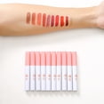 thumbnail image 2 of Paquete de 10 juegos de lápiz labial líquido mate Colección de brillo de labios de terciopelo antiadherente de larga duración Kit de maquillaje liviano cómodo a prueba de transferencias para todo el, 2 of 7