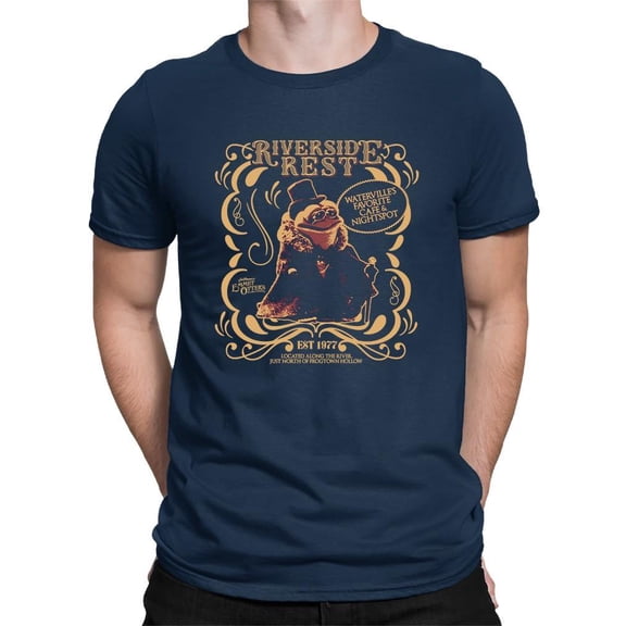 Riverside Rest Vintage Christmas T-shirt Men's