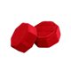 thumbnail image 5 of Caja de anillo Zulema organizador de franela joyero de compromiso Rojo, 5 of 8