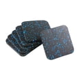 thumbnail image 1 of Siruishop 6Pcs Treadmill Mat Thickened for Weight Benches Dumbbell Racks Exercise Bike blue, 1 of 7