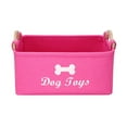 thumbnail image 2 of Warkul Pet Toy Storage Box Lightweight Flexible Large Capacity Storage Basket Organizer for Toys Coats Blankets, 2 of 8