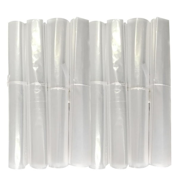 60 Pcs Clear Garment Bag Plastic Garment Covers Clothing Cover Closet Storage Bags Plastic Garment Bag