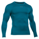 thumbnail image 1 of Under Armour Playera básica de compresión Jacquard para hombre, azul, XXL Under Armour Camiseta básica, 1 of 2
