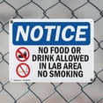 thumbnail image 5 of (2 Pack) No Food Or Drink Allowed In OSHA Notice Sign 18 Inch X 12 Inch Indoor / Outdoor Rust-Free Aluminum Metal Signs for Workplace, Workshop, and Construction Site, Made in the USA, 5 of 8