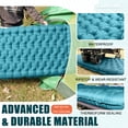 thumbnail image 5 of GDREAMT Colchoneta inflable para acampar con almohada, colchoneta para dormir extra gruesa de 4 pulgadas con bomba incorporada, colchón de aire compacto y ultraligero para mochileros, senderismo, tien, 5 of 5