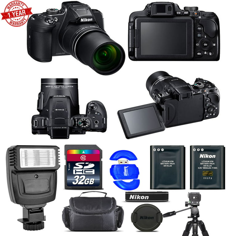 Nikon COOLPIX B700 Digital 20.2MP 4K Video WiFi NFC Camera 60x