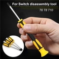 thumbnail image 3 of Kit De Herramientas De Destornillador 7 En 1 + Herramienta De Palanca + Destornilladores Magnéticos De Cepillo De Limpieza Para Nintendo Switch Xbox360 T6 T8 T10 Methold TO005154-00, 3 of 7