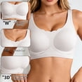 thumbnail image 2 of Jelly Support Wireless Minimizer Bras for Large Breasts, Seamless Full Coverage Lifting Bra, Anti-Sagging & Side Smoothing Comfort T-Shirt Bra, Sizes M-2XL, 2 of 6
