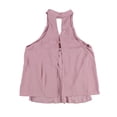 thumbnail image 2 of bar III Blusa con hombros descubiertos y abertura para mujer, rosa, mediana, 2 of 2
