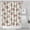 Pioneer Flower Floral, variant on Pioneer Flower Floral Print Pattern Shower Curtain 84"x72", Bathroom Decorative Shower Curtain Set with 12 Hooks, Waterproof Washable