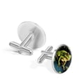 thumbnail image 3 of Frog Elegant Dress Shirt Cufflinks Set Made of Stainless Steel for Formal Occasions, 3 of 6