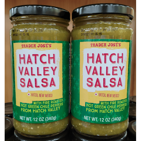 Trader Joe's Hatch Valley Salsa 12oz 340g (2 Bottles)