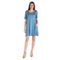 thumbnail image 2 of Soft Flare T Shirt Dress with Pocket Detail, 2 of 7