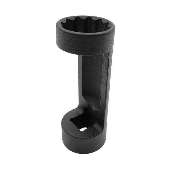 Nut Strut Nut Socket, 12 Point 1/2'' Drive Suspension Strut Socket Tool Car Repair Tool 24mm Black