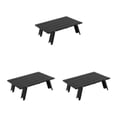 thumbnail image 4 of ZheElen Sturdy Construction Outdoor Table Built To Endure All Conditions Durable black 3Set, 4 of 6