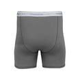 thumbnail image 6 of Gildan Men's Regular Leg Boxer Briefs, 5-Pack, Large, Charcoal, Navy, Sport Grey Heather, Military Stripe, 6 of 7