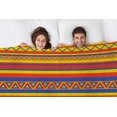 thumbnail image 2 of Boho Ornament Throw Blanket Bright Coloured Ethnical Mexican Style Geometric Pattern Decorative Soft Warm Cozy Flannel Plush Throws Blankets for Baby Toddler Dog Cat 30 X 40 Inch, 2 of 6