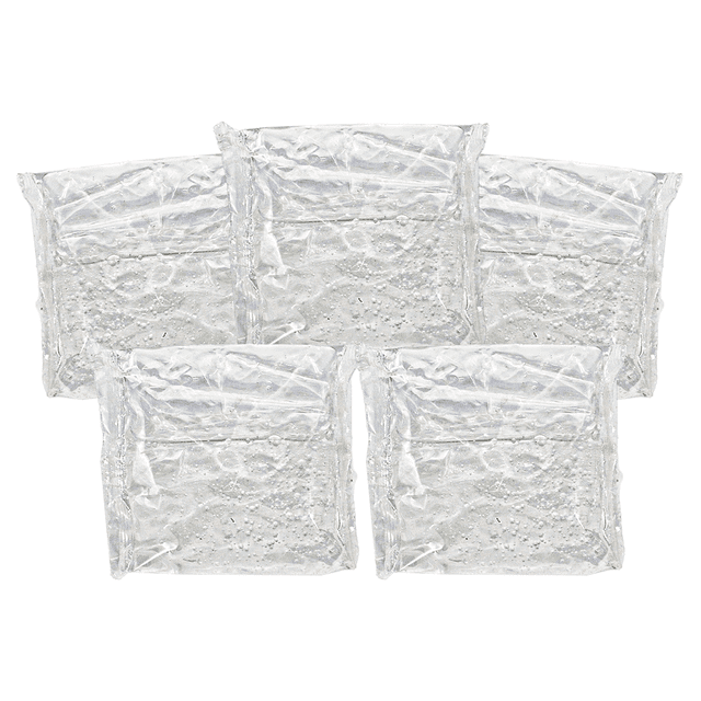Gel Refrigerante ICE BRICK Ice Brick en Bolsa 100ML 5piezas Transparente