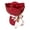 Red, variant on Luxury Hand-Tied Bouquet Ceramic Vase – Elegant Sculptural Flower Vessel for Modern Home Decor, Minimalist Living Room & Wedding Centerpiece