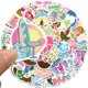 thumbnail image 2 of Stickers Hapiuen Coconut Girl impermeables, paquete de 50 piezas, 2 of 9