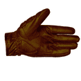 thumbnail image 5 of Men's Vintage Goatskin Leather Motorcycle Gloves Gel Padded Cruiser Street Riding Protective Racing Powersports, 5 of 6