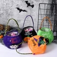 thumbnail image 3 of Halloween Trick Or Treat Bags For Kids Candy Gags Reusable Pumpkin Bags Tote Bags Canvas Bag, 3 of 12