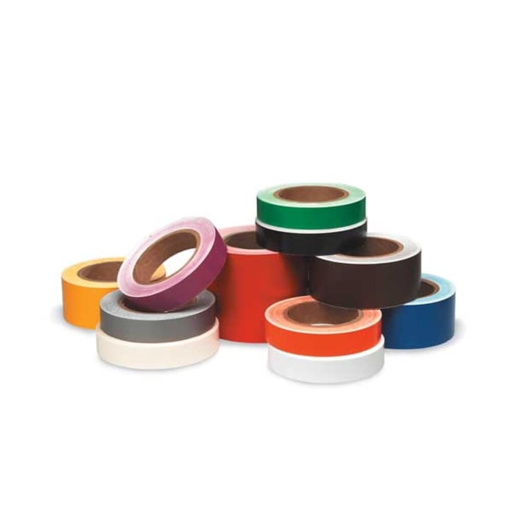 Brady Pipe Marking Tape,Red,1in W,90ft Roll L 36302