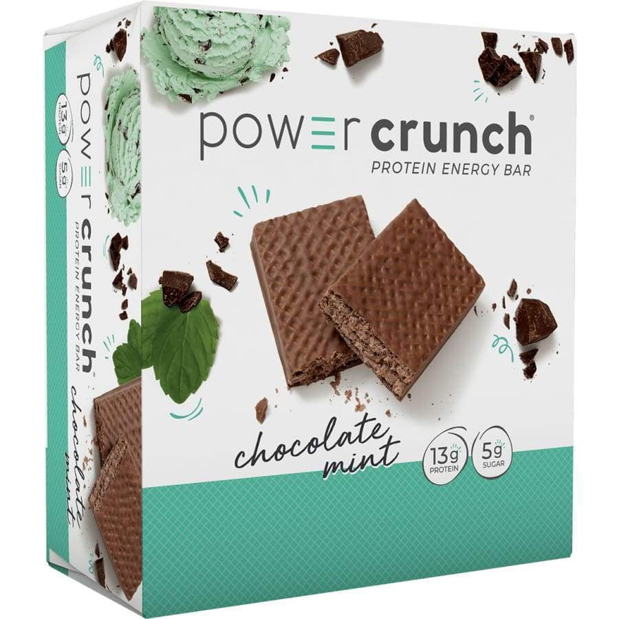 Power Crunch Protein Energy Wafer Bar Chocolate Mint Size 12Pack