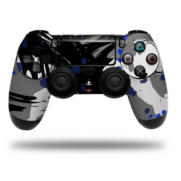 Vinyl Skin Wrap for Sony PS4 Dualshock Controller Abstract 02 Blue (CONTROLLER NOT INCLUDED)