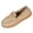 Beige, variant on Wensltd Women's Loafers Slip On Flat Shoes Suede Upper Spring Autumn Daily Soft Walking Shoes Black
